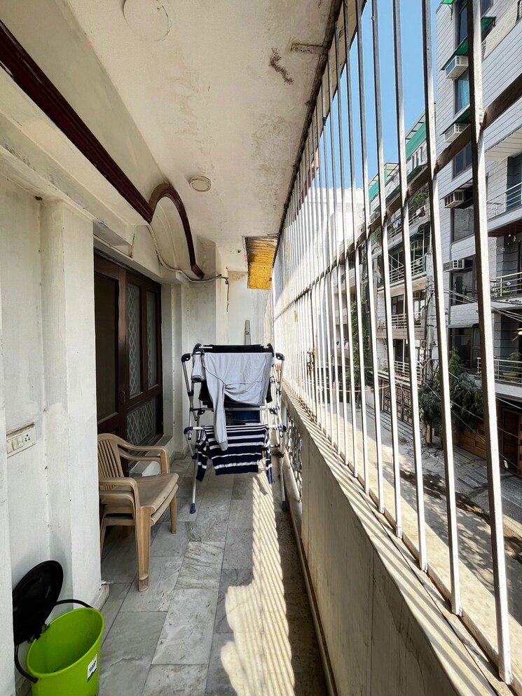 Balcony, saket 2 Bedroom 850 Sq.Ft. Builder Floor In Saket Delhi 9485819