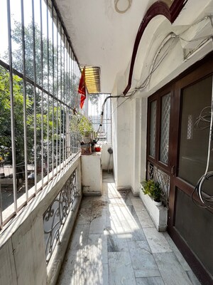 Balcony in 2 BHK Builder Floor at Saket – for Rent