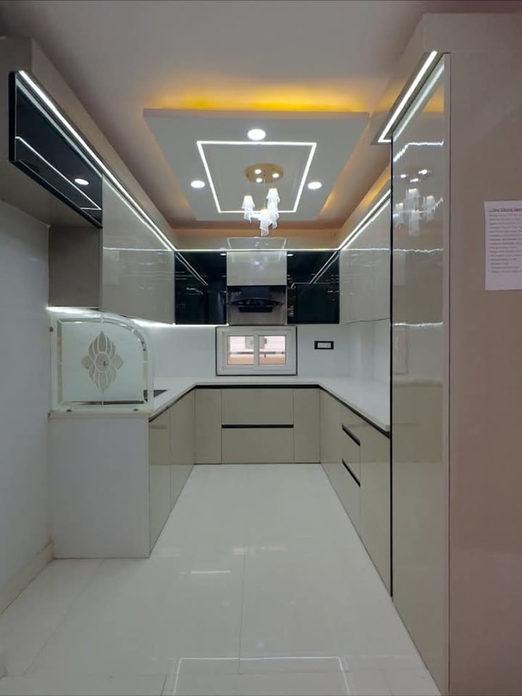 Kitchen, palam colony 3 Bedroom 1000 Sq.Ft. Apartment In Palam Colony Delhi 9485839