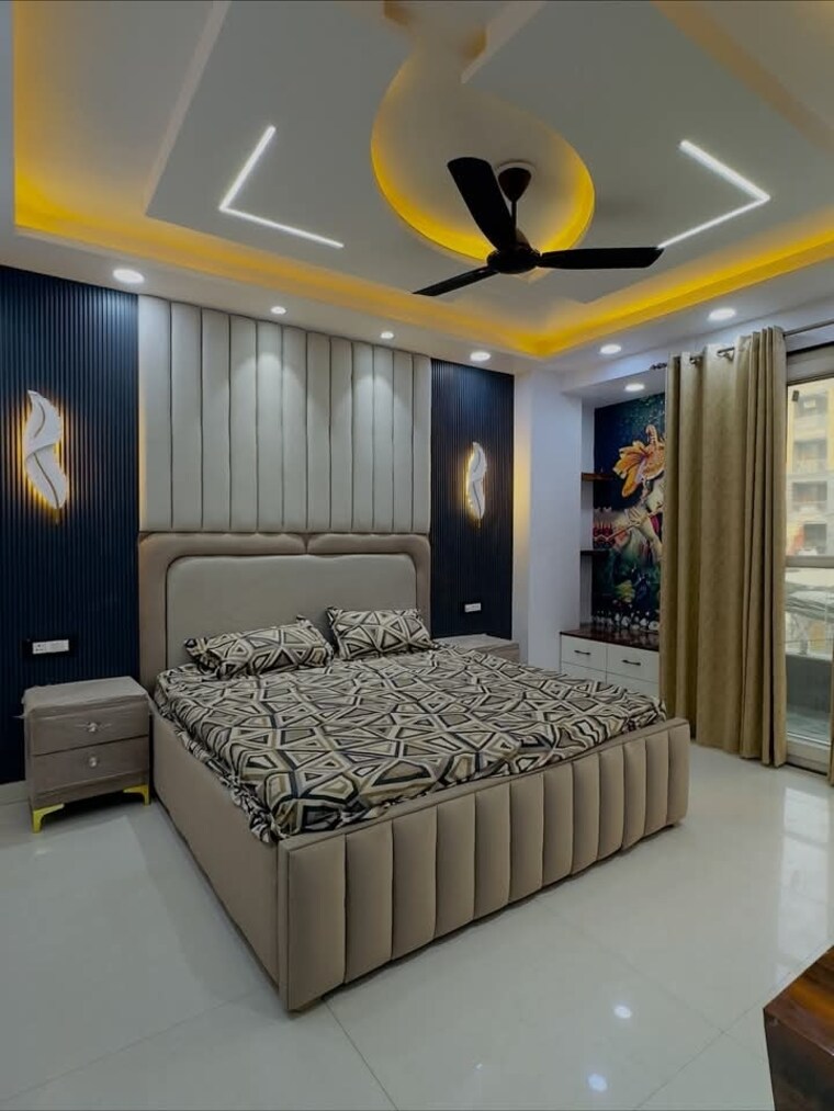 Bedroom, palam colony 3 Bedroom 1000 Sq.Ft. Apartment In Palam Colony Delhi 9485839