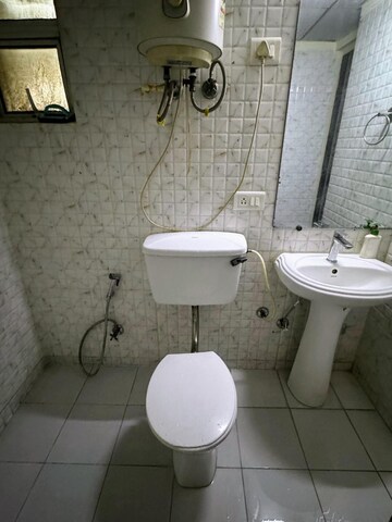 Bathroom in 3 BHK Apartment at Gaur City 2 - 16th Avenue, Sector 16c Greater Noida – for Rent