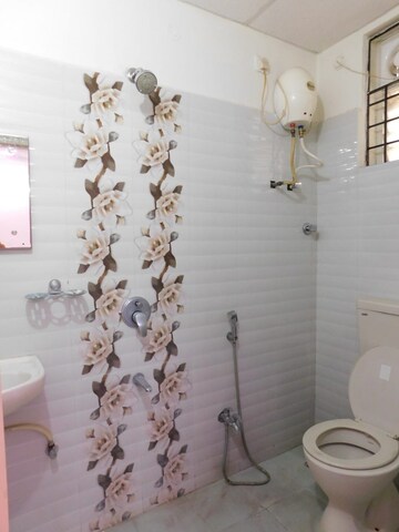 Bathroom in 3 BHK Builder Floor at Kondapur – for Rent