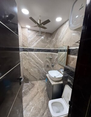 Attached Bathroom in 3 BHK Builder Floor at East Of Kailash – for Rent
