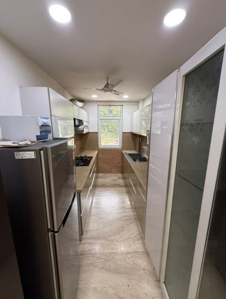 Kitchen, east of kailash 3 Bedroom 1750 Sq.Ft. Builder Floor In East Of Kailash Delhi 9485945