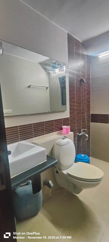 Bathroom in 3 BHK Apartment at Ajmera Himalayan Heights, Wadala – for Sale