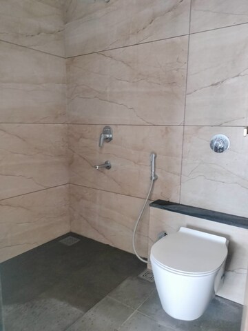Bathroom in 3 BHK Apartment at Majestique Signature Towers, Balewadi – for Rent