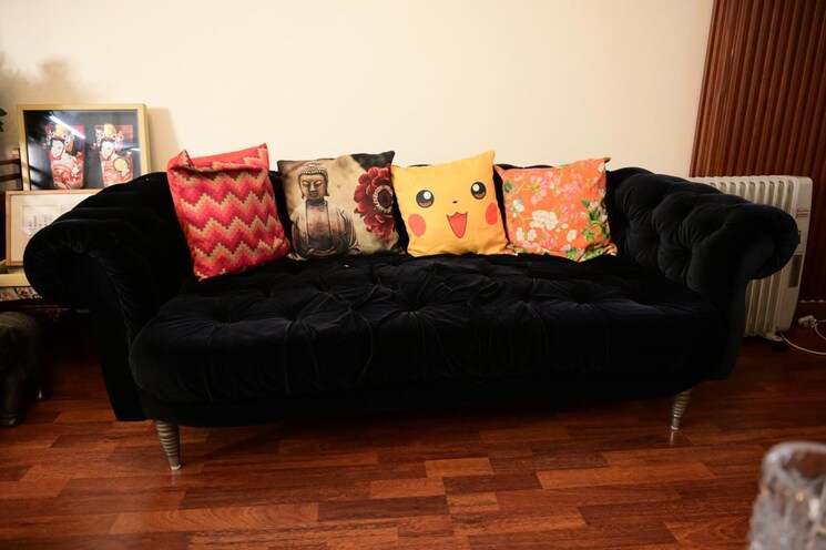 Bedroom, hauz khas 3 Bedroom 2000 Sq.Ft. Builder Floor In Hauz Khas Delhi 9485996