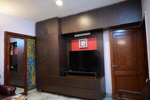Living Room in 3 BHK Builder Floor at Hauz Khas – for Rent