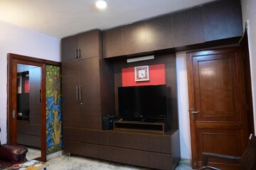 Living Room in 3 BHK Builder Floor at Hauz Khas – for Rent