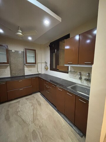 Kitchen in 4 BHK Builder Floor at Saket – for Rent