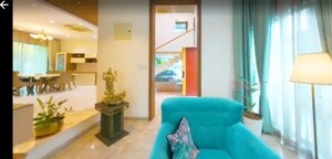 Living Room in 4 BHK Villa at Khajaguda – for Sale