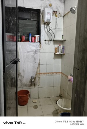 Bathroom in 1 BHK Apartment at Sanmitra CHS Kharghar, Kharghar Sector 11 – for Rent