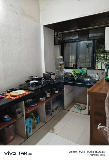 Kitchen in 1 BHK Apartment at Sanmitra CHS Kharghar, Kharghar Sector 11 – for Rent