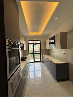 Kitchen in 3 BHK Builder Floor at Chattarpur – for Rent