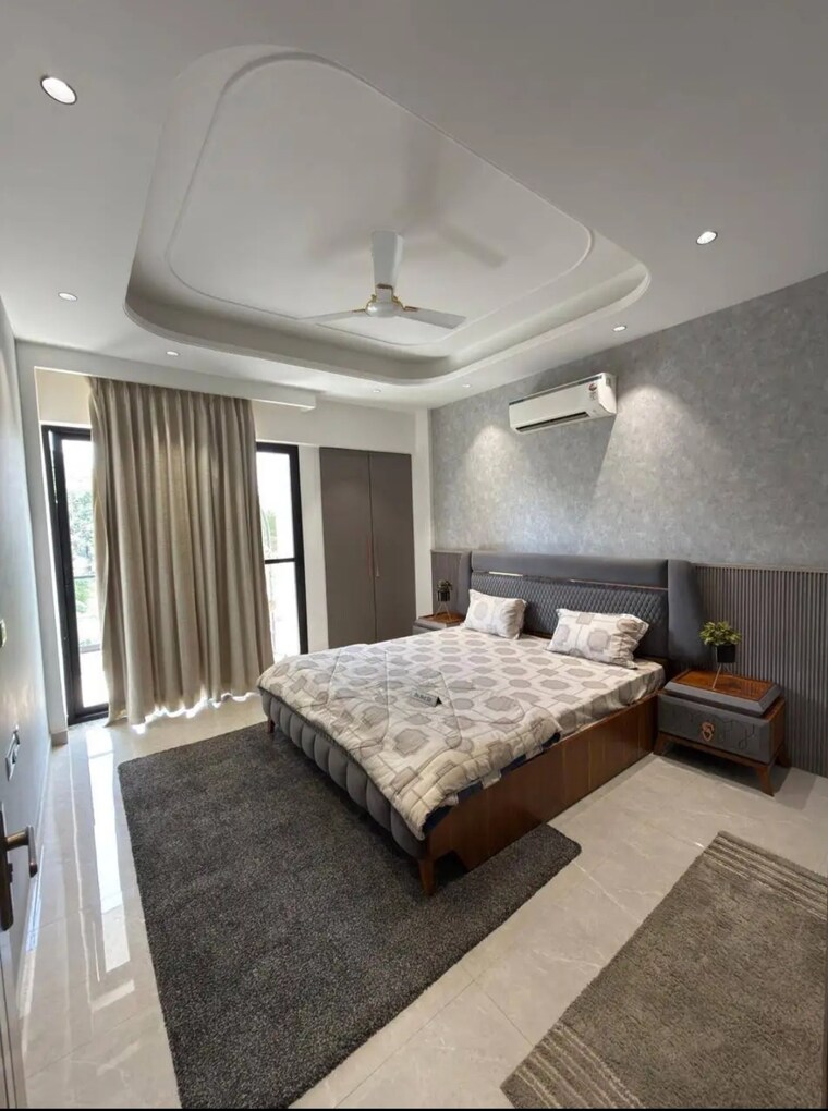 Bedroom, chattarpur 3 Bedroom 1250 Sq.Ft. Builder Floor In Chattarpur Delhi 9486077