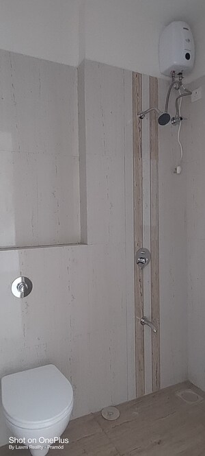 Bathroom in 2 BHK Apartment at Rizvi Mansion, Mahim – for Rent