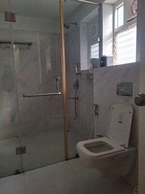 Bathroom in 2 BHK Apartment at Banjara Hills – for Rent