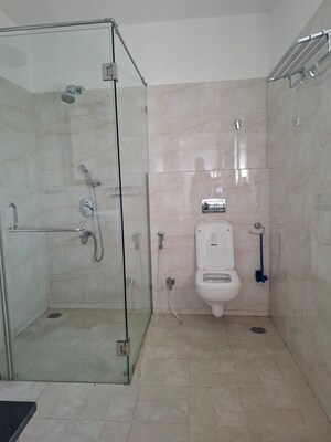 Bathroom in 2 BHK Apartment at Banjara Hills – for Rent