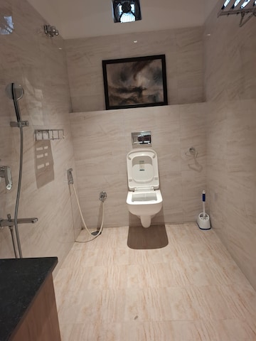 Bathroom in 2 BHK Apartment at Banjara Hills – for Rent