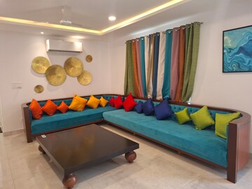 Living Room in 2 BHK Apartment at Banjara Hills – for Rent