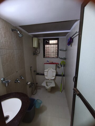 Bathroom in 2 BHK Apartment at Marve Manor, Malad West – for Rent