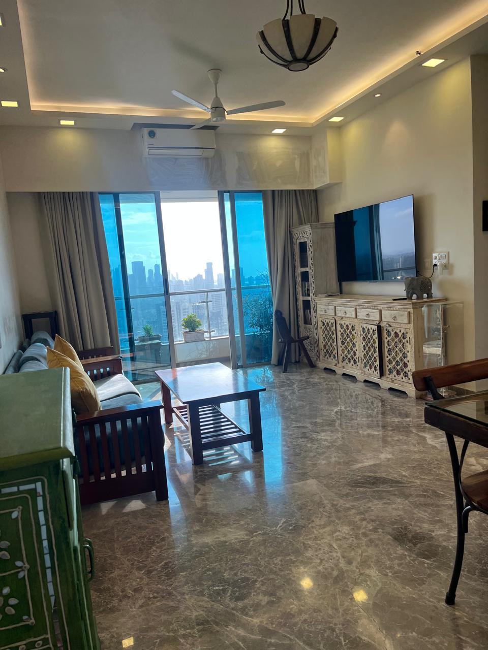 2 BHK + Pooja Room Apartment For Rent in Sheth Beaumonte