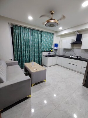 Living Room in 3 BHK Apartment at Sunshine Enclave, Vip Road – for Rent