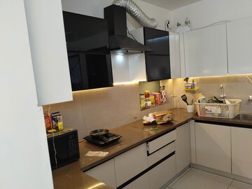 Kitchen in 3 BHK Apartment at Green Valley Residencia, Ghazipur – for Rent