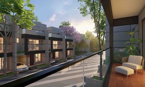 Balcony in 3 BHK Villa at Srijan Botanica, Rajpur Sonarpur – for Sale