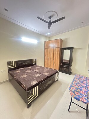 Bedroom in 3 BHK Builder Floor at Sector 9 – for Rent