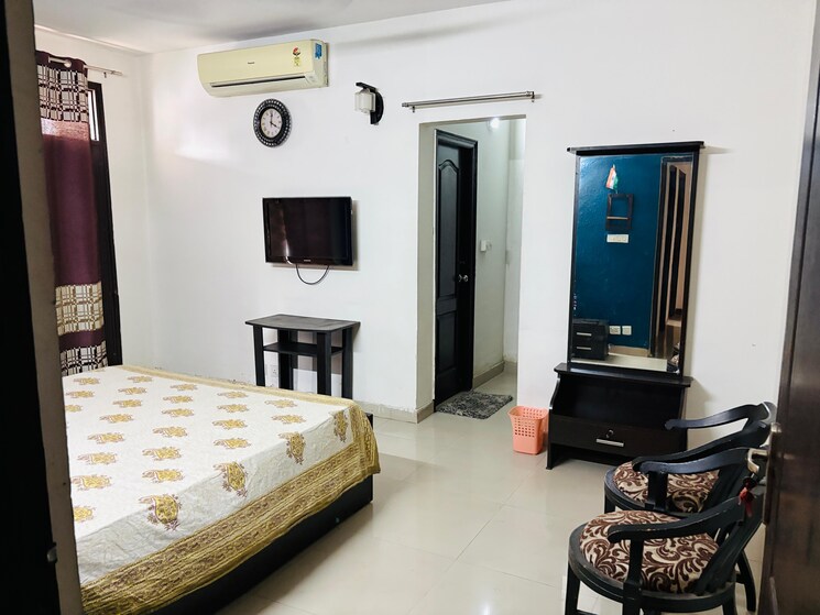 Living Room, jaipurias-sunrise-greens-zirakpur 3 Bedroom 1747 Sq.Ft. Apartment In Vip Road Zirakpur 9486158