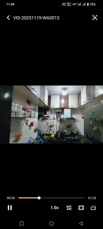 Kitchen in 1 BHK Apartment at Sneh CHSL, Kharghar Sector 11 – for Rent