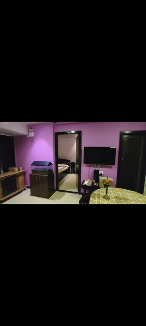 Living Room in 1 BHK Apartment at Sneh CHSL, Kharghar Sector 11 – for Rent