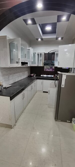 Kitchen in 3 BHK Apartment at Monarch Apartments Zirakpur, Vip Road – for Sale