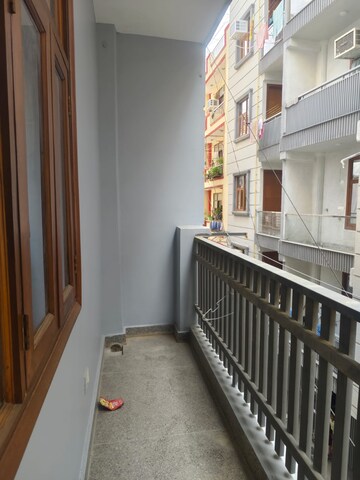 Balcony in 3 BHK Builder Floor at Shivalik Colony – for Sale