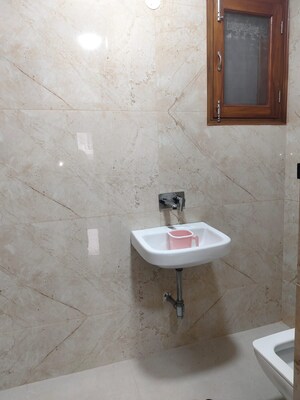 Bathroom in 3 BHK Builder Floor at Shivalik Colony – for Sale