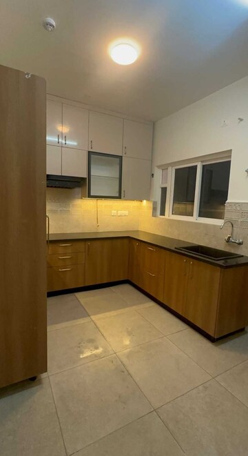 Kitchen in 3 BHK Apartment at Prestige Beverly Hills, Kokapet – for Rent
