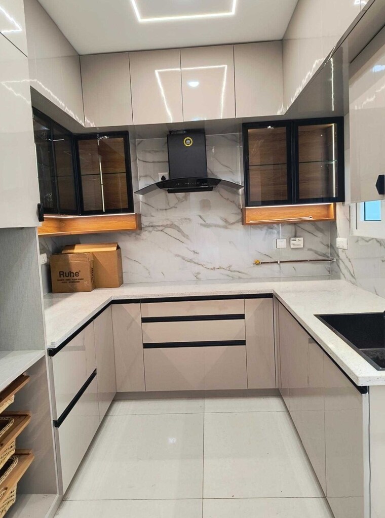 Kitchen, rajapushpa-provincia 3 Bedroom 1715 Sq.Ft. Apartment In Narsingi Hyderabad 9486266