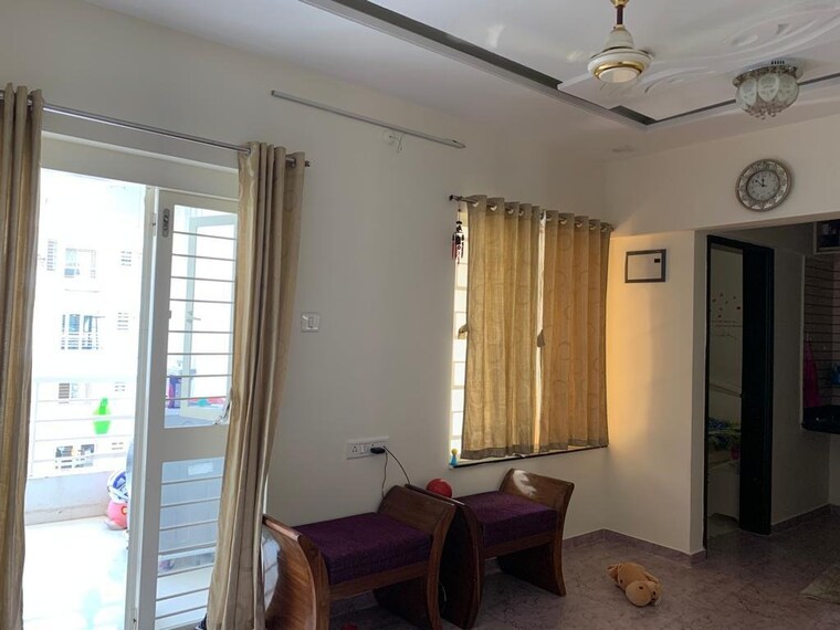 Living Room, gk-dwarka-sai 1 Bedroom 617 Sq.Ft. Apartment In Rahatani Pune 9486271