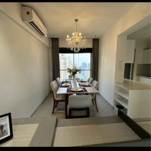 Living Room in 4 BHK Apartment at Blue Pearl Dadar, Kasaravadi – for Sale