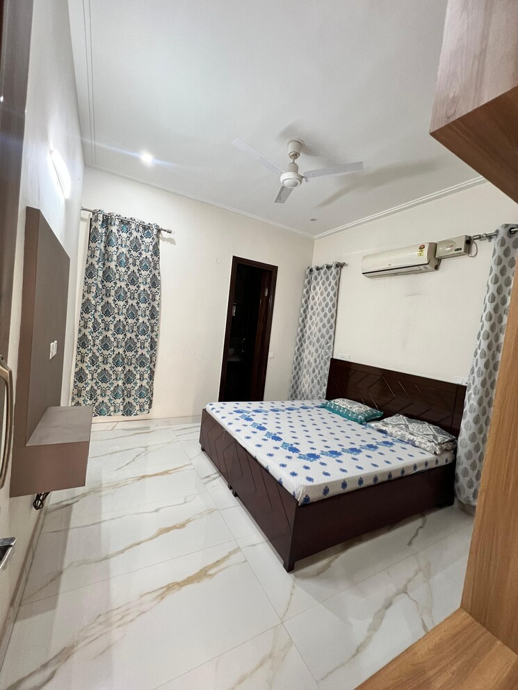 Bedroom, artique-uptown-skylla 2 Bedroom 1220 Sq.Ft. Apartment In International Airport Road Zirakpur 9486284