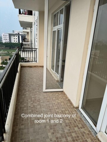 Balcony in 3 BHK Apartment at Omaxe The Palace, Gomti Nagar – for Sale