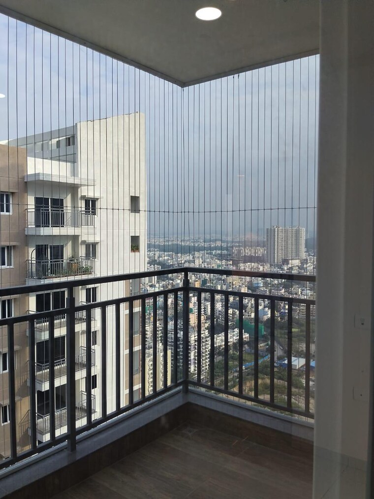 Balcony, rajapushpa-provincia 3 Bedroom 1715 Sq.Ft. Apartment In Narsingi Hyderabad 9486304