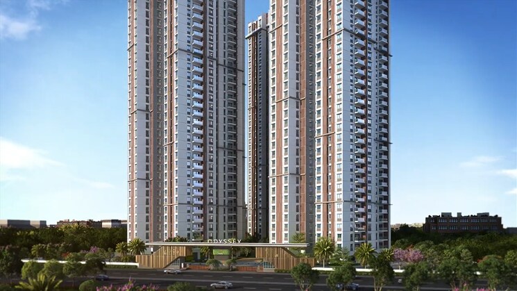 Exterior View, ramky-one-odyssey 3 Bedroom 1750 Sq.Ft. Apartment In Narsingi Hyderabad 9486307