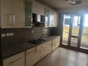 Kitchen in 3 BHK Apartment at Defence Colony – for Rent