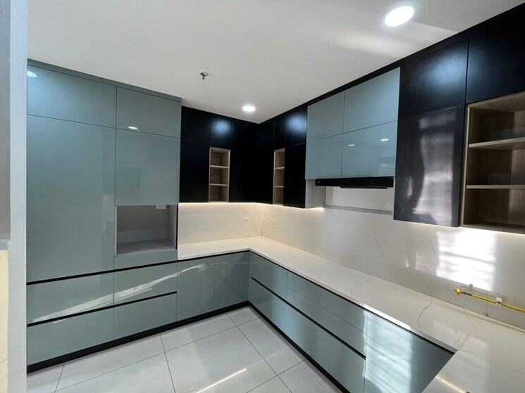 Kitchen, rajapushpa-provincia 2 Bedroom 1370 Sq.Ft. Apartment In Narsingi Hyderabad 9486390