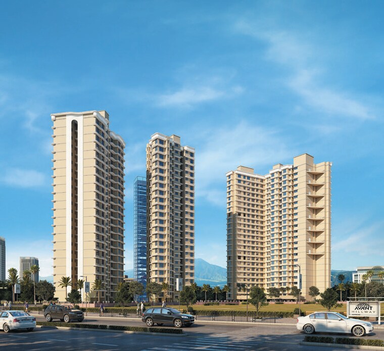 Exterior View, avant-hillway 2 Bedroom 670 Sq.Ft. Apartment In Goregaon East Mumbai 9486403