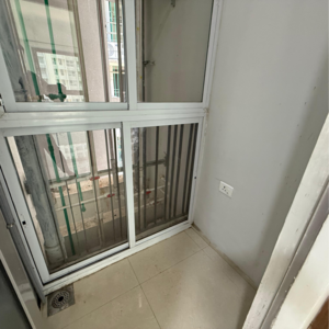 Balcony in 2 BHK Apartment at Kalpataru Immensa, Kolshet Industrial Area – for Rent