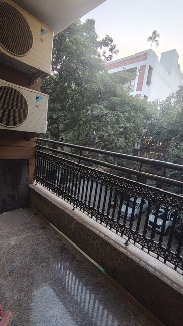 Balcony in 3 BHK Builder Floor at Shivalik Colony – for Rent