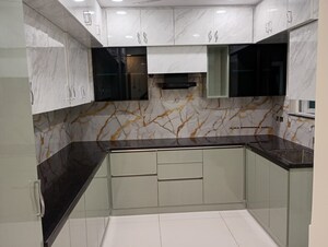 Kitchen in 2.5 BHK Apartment at Rajapushpa Provincia, Narsingi – for Rent